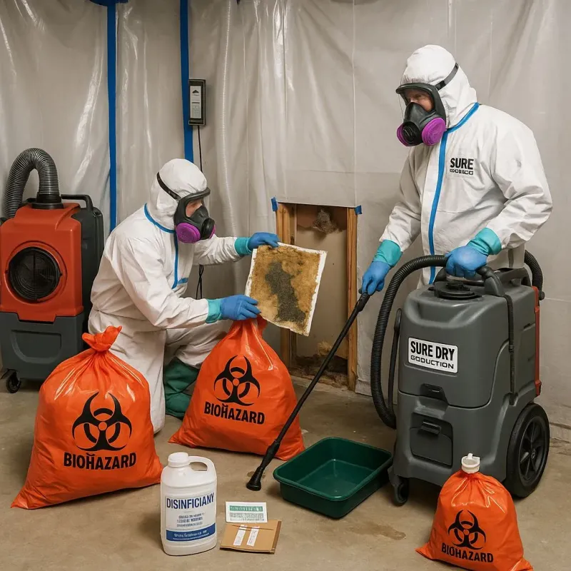 Contaminated Water Handling Protocols process in Norton Center, MA